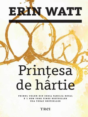 cover image of Prințesa de hârtie